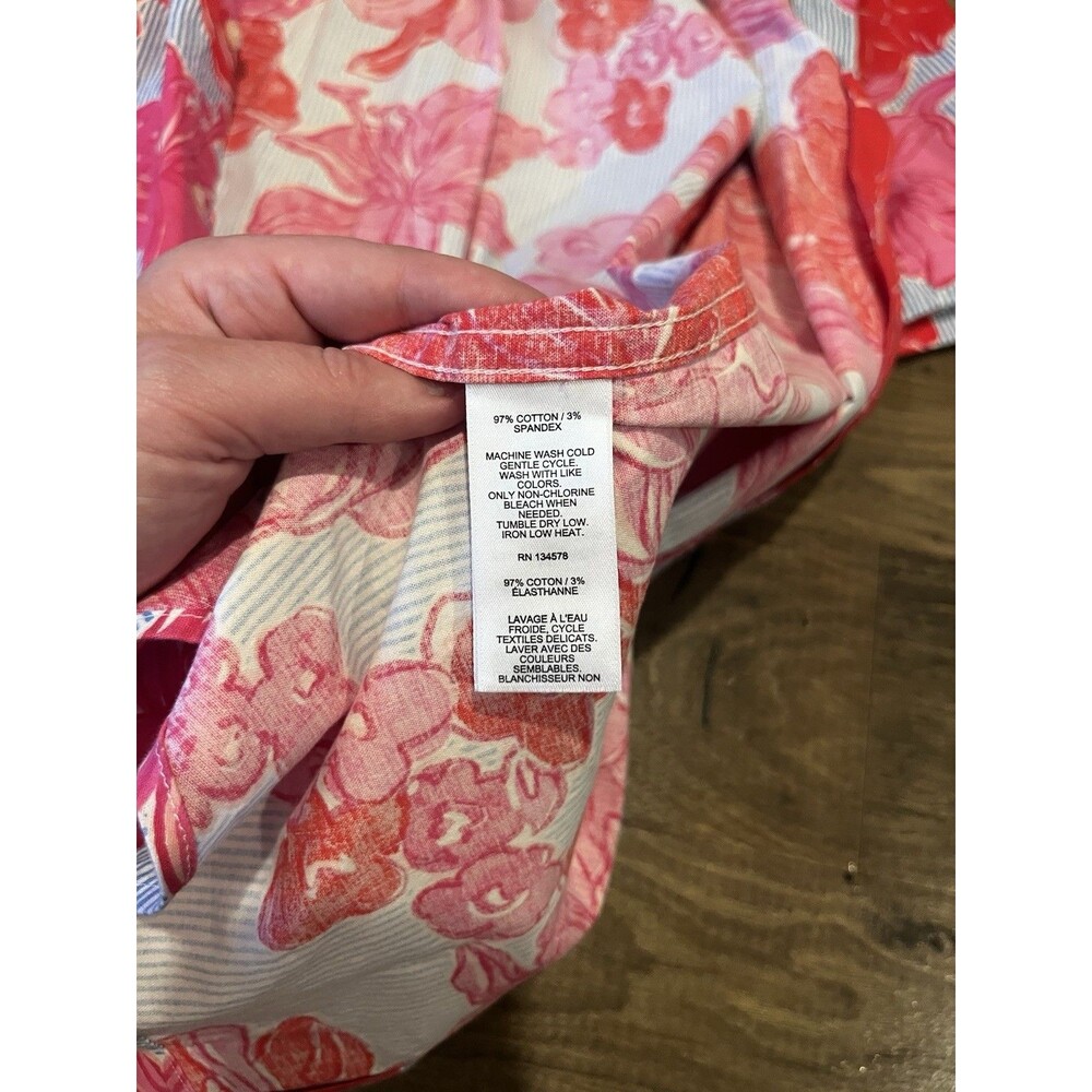 Vineyard Vines Kentucky Derby short-sleeved button-down shirt- XS - Picture 12 of 14